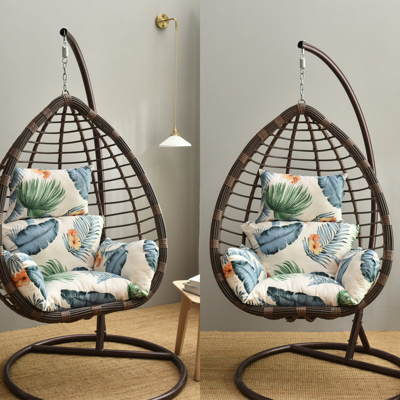 Bay Isle Home Wherry Hanging Chair Cushion, Cushions For Hanging Egg